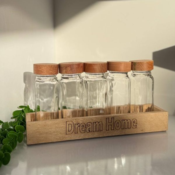 ست مکارتی درب چوبی یک طبقه