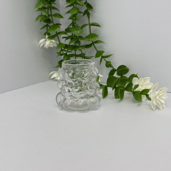 شات شیشه ای حباب دار کوچک